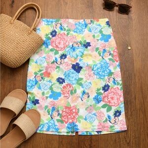 Talbots Multicolor Floral Garment